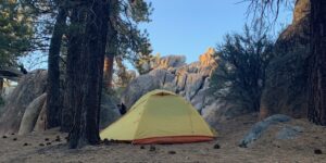 Pinnacles campsite
