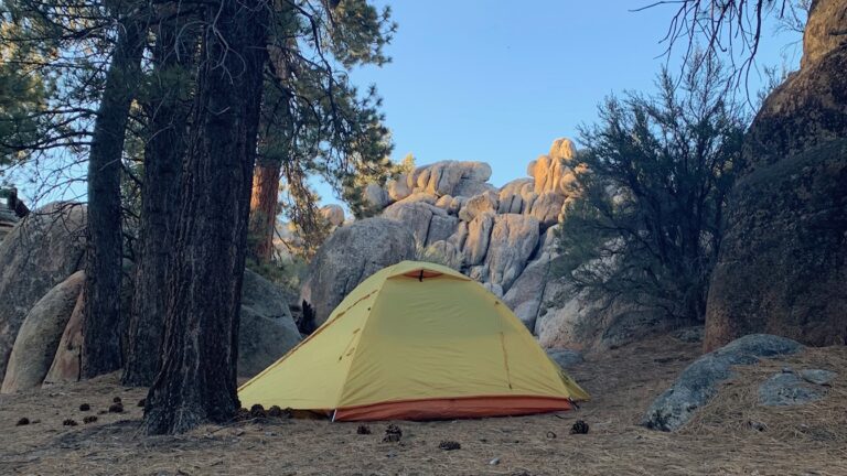 Pinnacles campsite